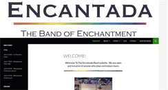 Desktop Screenshot of encantadaband.org